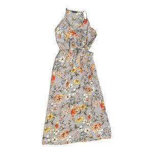 Scobe Kennedy Floral Halter Top Maxi Dress